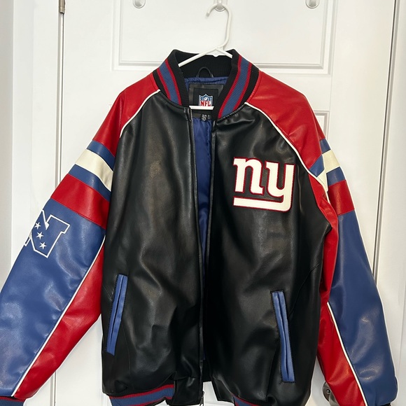 New York Giants leather jacket - Picture 2 of 4